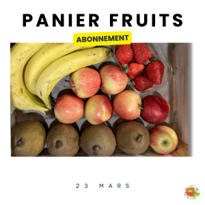 Panier Fruits Abonnement 4 semaines
