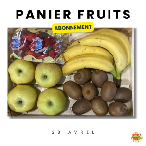 Panier Fruits Abonnement 4 semaines