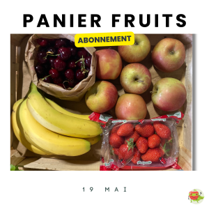 Panier Fruits Abonnement 4 semaines
