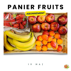 Panier Fruits Abonnement 4 semaines