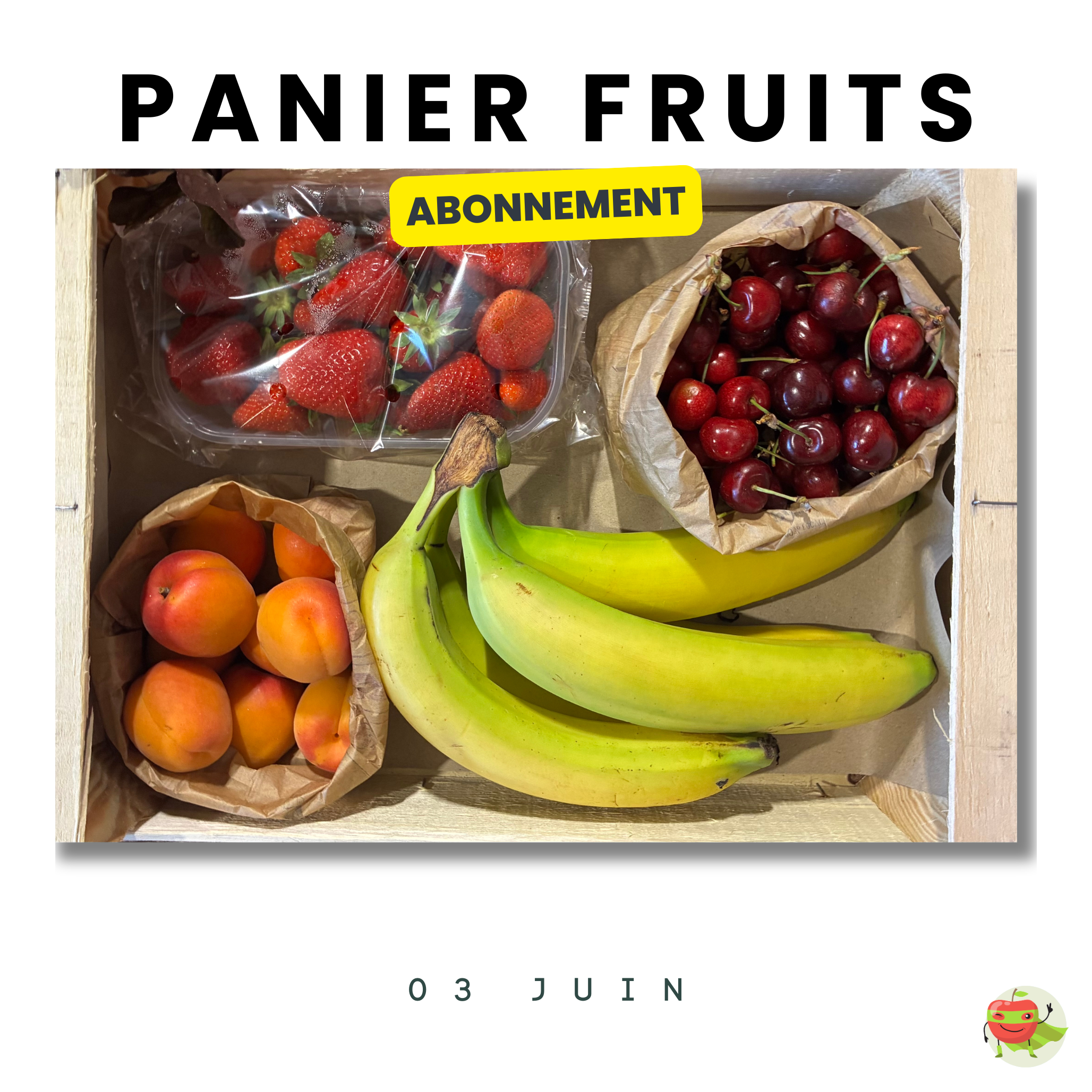 Panier Fruits Abonnement 4 semaines