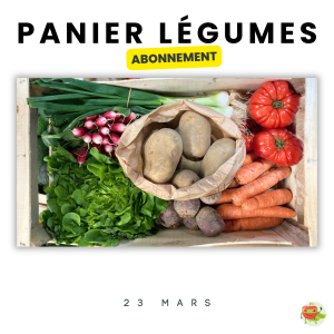 Panier Légumes Abonnement 4 semaines