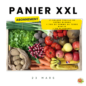 Panier XXL Abonnement 4 semaines