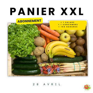 Panier XXL Abonnement 4 semaines