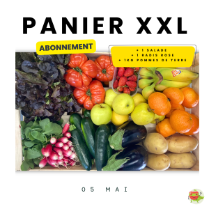 Panier XXL Abonnement 4 semaines