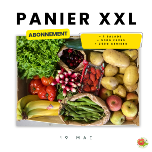 Panier XXL Abonnement 4 semaines