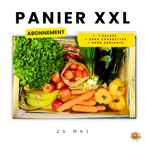 Panier XXL Abonnement 4 semaines