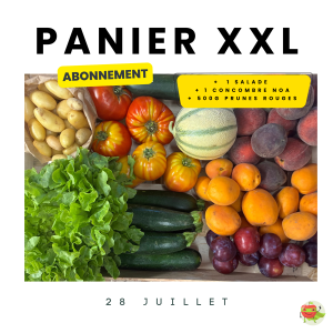 Panier XXL Abonnement 4 semaines