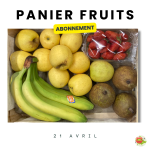 Panier Fruits Abonnement 4 semaines
