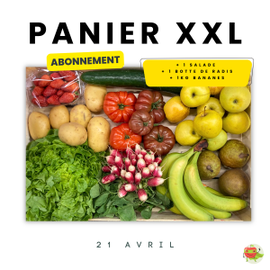Panier XXL Abonnement 4 semaines